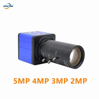 HQCAM 5MP 4MP 3MP 2MP Onvif 6-60 mm Ръчен зуум-обектив За вътрешния аудиомикрофона Bullet cameH.265 С малък обем памет, 5-мегапикселова уеб камера Xmeye APP