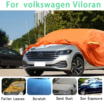 За volkswagen Viloran Водоустойчив кола седалките са супер защита от слънце, прах, дъжд, кола, предотвратяване на градушки, автозащита