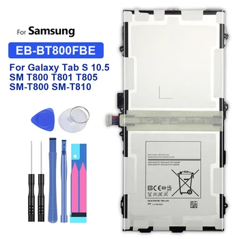 Акумулаторна батерия за таблет EB-BT800FBU EB-BT800FBE EB-BT800FBC За Samsung GALAXY Tab S 10,5 SM-T800 SM-T801 T805C SM-T805 T807 7900 ма