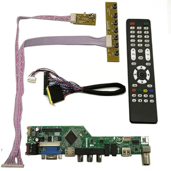 Нов Комплект монитори такса за управление за LP156WH2-TLEA TV + HDMI + VGA + AV + USB LCD Led драйвер на такси на контролера на екрана