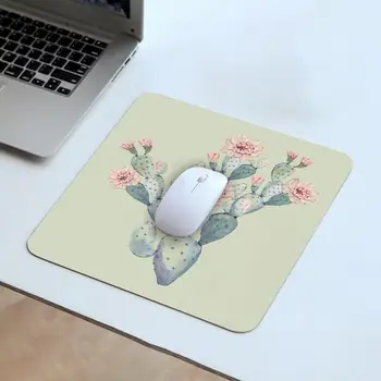 Подложка за мишка едностранно обикновен универсален нескользящий подложка за мишка, подходяща за лаптоп Офис кожена геймърска подложка за мишка