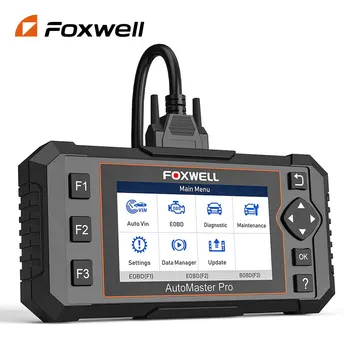 FOXWELL NT614 Elite OBD2 Диагностичен Скенер ABS, SRS Двигател ПРИ Диагностициране на Масло EPB TPS SAS 5 Отменя Автомобили OBD 2 Автоматичен Авто Скенер Инструмент