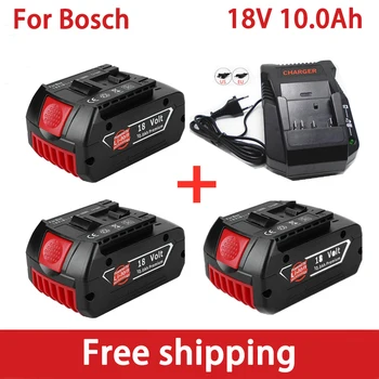 Нов Bosch 18V Батерия 6.0 Ah Електрическа Бормашина 18V 6000mAh li-ion Батерия BAT609 BAT609G BAT618 BAT618G BAT614