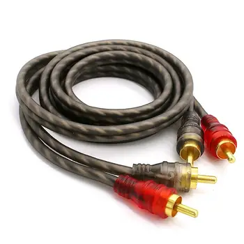 Авто аудио кабел аудио кабел от чиста мед, усилвател на мощност, промяна, PVC кабел, аудио кабел за аудио системи за кола