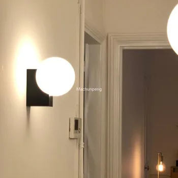 Стълбище Нощно Осветление Стена Night Nordic Безплатна Доставка Спалня Хотел Стенни Лампи Luxury Art Lampe Wohnzimer Интериор Дневна
