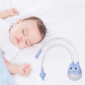Назален аспиратор за новородено, детски чисти за носа, търтей, смукателна инструмент, медицинско устройство за смучене в устата на бебето, запушване на всасывающее устройство