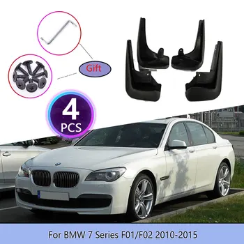 Автомобилни Калници За BMW 7 Серия F01/F02 2010 ~ 2015 Изложение Калници Mudflap Mudguard Стоки За защита на Аксесоари
