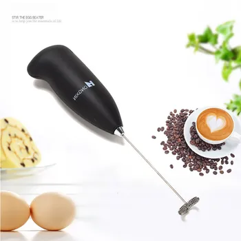 Инструменти за готвене Портативен миксер за разбиване на кафе, яйца, ръчно взбиватель мляко, пенящийся Пасатор, с устройство за разбиване, кухненски принадлежности, подарък