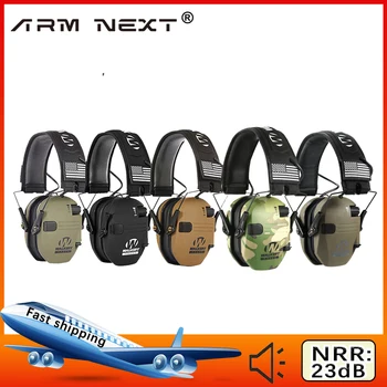 Защитни слушалки за стрелба, намаляване на шума, тънък стрелец, електронни куплунг, защита на слуха за Huning NRR23dB