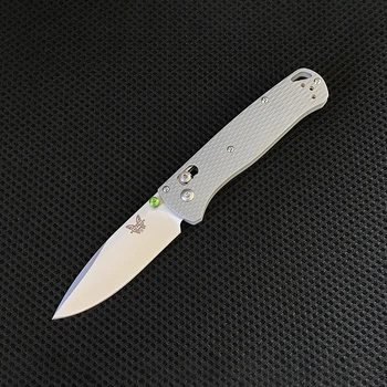 Открит сгъваем нож BENCHMADE 535 Bugout с дръжка G10 за къмпинг, ножове за безопасност, преносим, джобен спасителен инструмент EDC