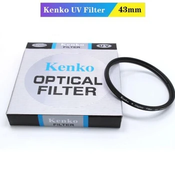 Kenko 43 mm UV цифров филтър Защита на обектива за Nikon, Canon, Sony Филтър на камерата