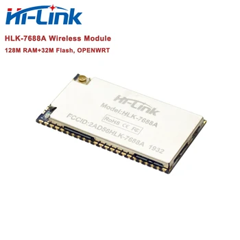 Безплатна доставка 25шт MT7688AN Openwrt WiFi Модул рутер с 128 М оперативна памет и 32 М светкавица HLK-7688A