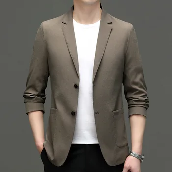 5645-Мъжки модерен случайни малък костюм, мъжки корейската версия приталенного костюм, сако 101, однотонная яке