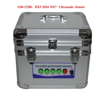 машина за ултразвук почистване на 110v/220v ултразвуково почистване на печатащата глава за DX5 DX6 DX7 печатаща глава/Професионална машина за почистване