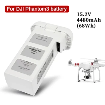 Нова батерия дрона 15,2 В 4480 ма за DJI Phantom 3 SE Интелигентен одобрен Li-Po батерия, Професионален стандарт Аксесоари за радиоуправляеми летателни апарати