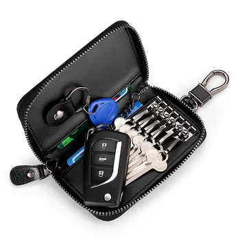 Мини чанта за карти ключодържател за мъже и жени, държач за ключове, органайзер, чантата за ключовете от колата, в чантата, икономка, калъф за ключове