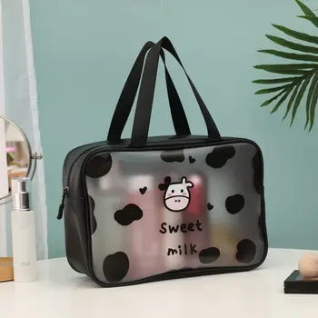 Чанта Квадратна чанта органайзер за пътуване, козметични чанти, прозрачна косметичка, козметични чанти, чанти за съхранение на тоалетни принадлежности