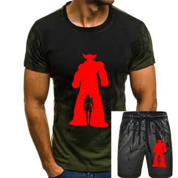 Мъжка тениска с грендайзером, тениска с изображение на робота-НЛО, тениска с изображение на манга, тениски, топ