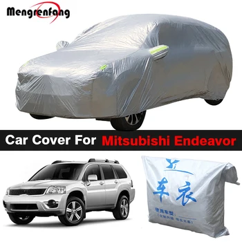 Външен автомобилен калъф за Mitsubishi Endeavor 2004-2011, защита от ултравиолетови лъчи, козирка, дъжд, сняг, стабилно към леда, прахоустойчив калъф за suv