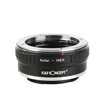 Преходни Пръстен за обектива K & F Concept за обектив Rollei QBM към корпуса на камерата Sony E A5000 NEX-5T NEX-3N NEX-6 NEX-5R