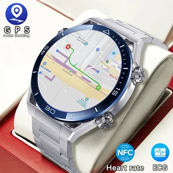 2023 Нов NFC ECG + ТОЧКИ Bluetooth предизвикателство GPS тракер движение смарт часовници за Huawei Watch the Ultimate IOS Android Smartwatch мъжки часовник