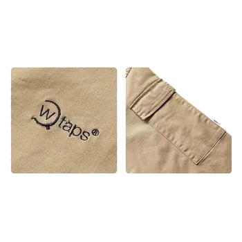 WTAPS Тениска с кръгло деколте и дълъг ръкав, бродерия, свободен и удобен джоб за ръце, обикновен мъжки пуловер за почивка, топ WTAPS Тениска с кръгло деколте и дълъг ръкав, бродерия, свободен и удобен джоб за ръце, обикновен мъжки пуловер за почивка, топ 5