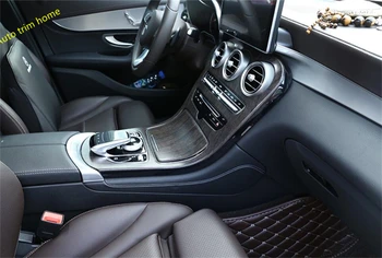 Аксесоари Павилиони Смяна на Скоростната Кутия на Притежателя Чаша Вода Рамка Капак Накладки За Mercedes Benz C Class W205/GLC X253 2015-2021 ABS