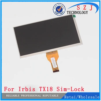 Нов, 7-инчов LCD дисплей, матрицата Irbis TX18 Sim-Lock 3G Tablet Подмяна на модула на вътрешната LCD панел Безплатна доставка