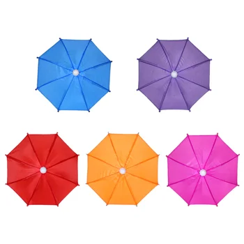 5 бр., играчки за мини-чадъри, мини-обикновен чадър, подарък 
