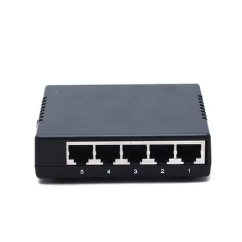 ANDDEAR-Z1 пасивни 5-портов switch Poe 12 4/5 + 7/8 - ethernet 10/100 Mbps switch poe 4-портов източник на храна за ip-камери за видеонаблюдение
