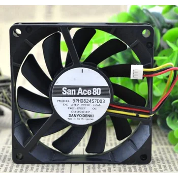 Оригинален Нов Вентилатор на процесора за SANYO 9PH0824S7D03 8015 8 см 24 0.16 A Ултра-Fan охлаждане 80x80x15 мм