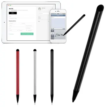 Метална писалка, капацитивен екран, резистивен екран, тъчпад дръжка с двойно предназначение, навигационна писалка за мобилен телефон, универсален стилус