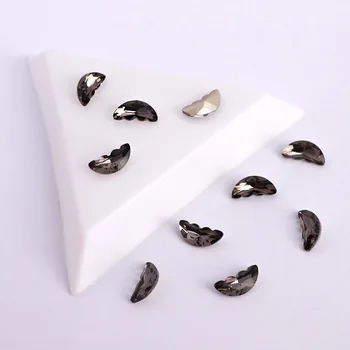 5x10 mm, половината от крилата на пеперуди, кристали за дизайн на ноктите, златна яка спускане, блестящ кристал, 3D стъклени кристали, висулки за нокти 5x10 mm, половината от крилата на пеперуди, кристали за дизайн на ноктите, златна яка спускане, блестящ кристал, 3D стъклени кристали, висулки за нокти 2