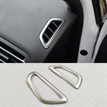 За Citroen C4 2016 ABS хромирана Автомобилна Предната Малка Вентилационна Изход Декоративна Капачка Вътрешни Лайсни Покритие на Корпуса Аксесоари За Полагане на Автомобили