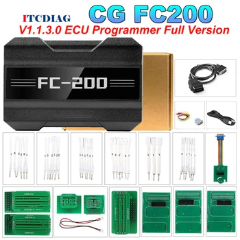 Най-новият Оригинален Програмист CG FC200 FC ECU-200 С адаптер AT200 Пълната Версия Поддържа 4200 ECU EGS и 3 Режима на работа
