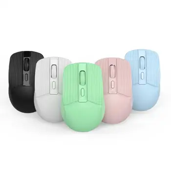 Многоцветен безжична мишка Моранди, акумулаторна, съвместима с Bluetooth, безжична офис на мишката без звук, за PC, лаптоп