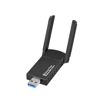 Адаптер за безжична мрежова карта USB WiFi адаптер 650Mpbs 802.11 Ac/B/G/N WiFi приемник мрежова карта за Windows PC