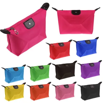 Водоустойчиви мултифункционални чанти за съхранение на ярки цветове, миещи найлонови кнедли, косметичка, органайзер за спални, всекидневна