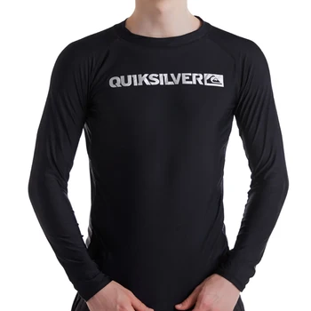 2022 Мъжки Тениски За Плуване, Модерен Бански костюми, Плажни бързо съхнещи Костюми С защита От Uv Водни Спортове Тениски За Сърфиране С Дълъг Ръкав