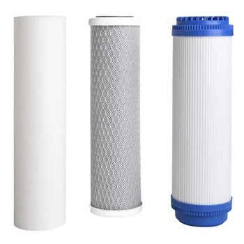10-инчови филтриращи елементи на Системата за филтриране почиства резервна част универсална за пречистване на вода за домакински уреди