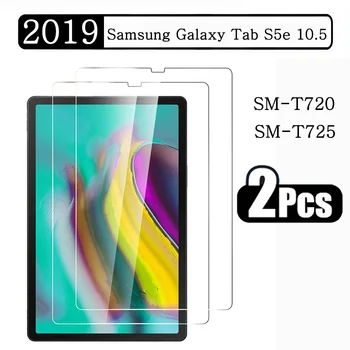 (2 опаковки) Закалено стъкло за Samsung Galaxy Tab S5e 10.5 2019 SM-T720 SM-T725 Защитно фолио за таблет