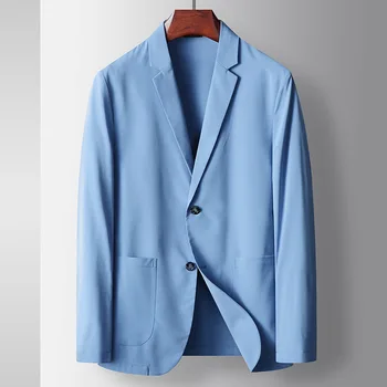 E1284-Мъжки костюм Лятото ежедневното бизнес свободно палто