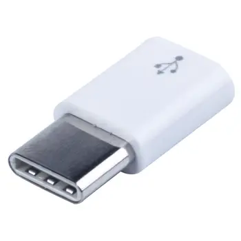 Универсален адаптер USB Type C 3.1 за да се свържете с Micro USB 2.0 с 5-пинов конектор за пренос на данни: 1БР