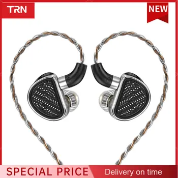 TRN TA4 2BA + 2DD Хибридни ушите Ноулс/HiFi Слушалки с басовым със звук с Висока точност за смартфон / PC