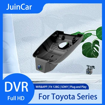 2K 1440P Full HD, Wifi Автомобилен Видеорекордер Dash Cam 24 Записващо устройство за Toyota Highlander XU70 LE XLE за Toyota Kluger 2021 2022 2023