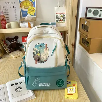 Ghibli Totoro скъпа раница за училище раница жена раница мини-раница портмонета и дамски чанти чанта през рамо