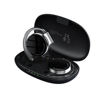 DENREEL F2 TWS Bluetooth 5,2 Слушалки С Микрофони Спортен Ухото на Куката Led Дисплей Безжични Слушалки Hi-Fi Стерео Слушалки