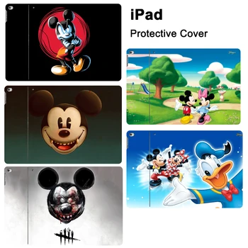 Disney Мини маус Мики Маус, Доналд, Дейзи Калъф за iPad Mini Pro Air 1 2 3 4 5 2020 2021 12,9 11 инча Сладък Защитен Калъф
