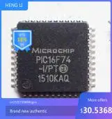 100% Нова Безплатна доставка PIC16F74-I/PT QFP44 кръпка MCU чип чип съвсем ново петно
