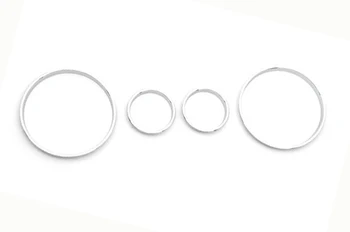 Набор от хромированных пръстени за таблото на BMW E38